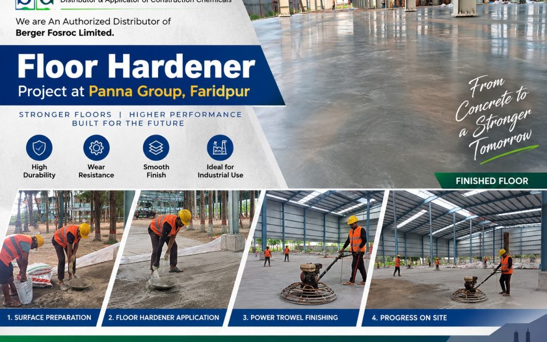Floor Hardener Project at Panna Group, Faridpur